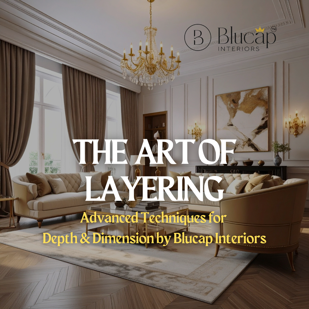 Art of Layering: Advanced Techniques for Depth and Dimension by Blucap Interiors